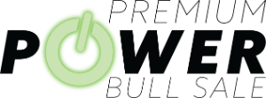 Premium Power Bull Sale Logo
