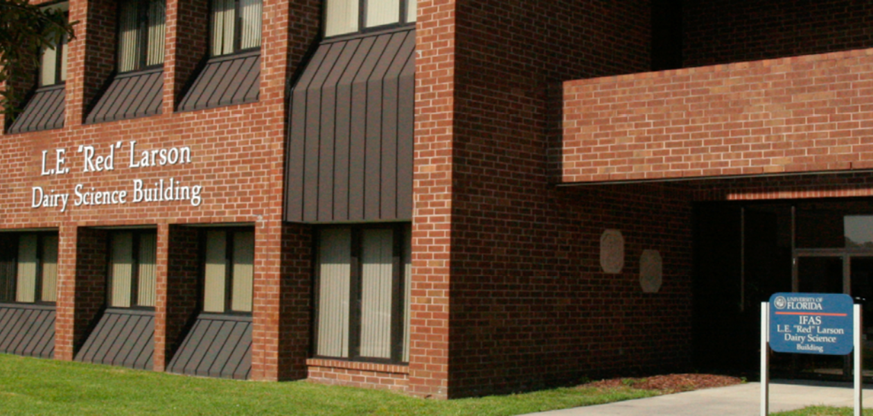 LE Red Dairy Sciences red brick building